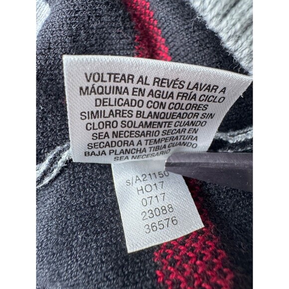 Charter Club Womens Sweater Scottie Dog Print Medium Gray Rhinestones Preppy - Picture 13 of 13